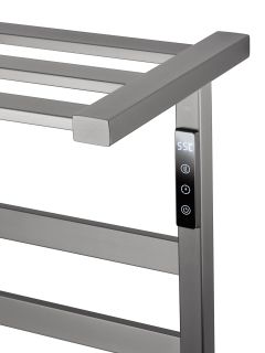 Полотенцесушитель электрический Wonzon & Woghand Frankfurt WW-1029-GM 48x90 см тёмный графит